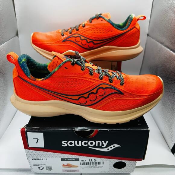 Saucony Kinvara 13 (S10723-45) ‘Campfire Story Orange’ Women’s Size 8.5 Shoe - Picture 1 of 7